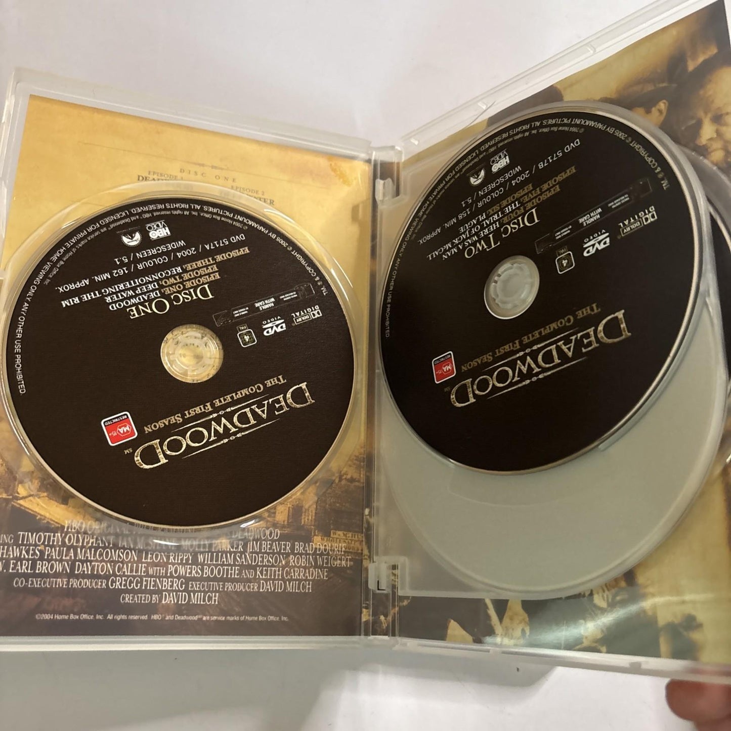 Deadwood : Complete Season 1 2 3 (DVD, 2006) Region 4