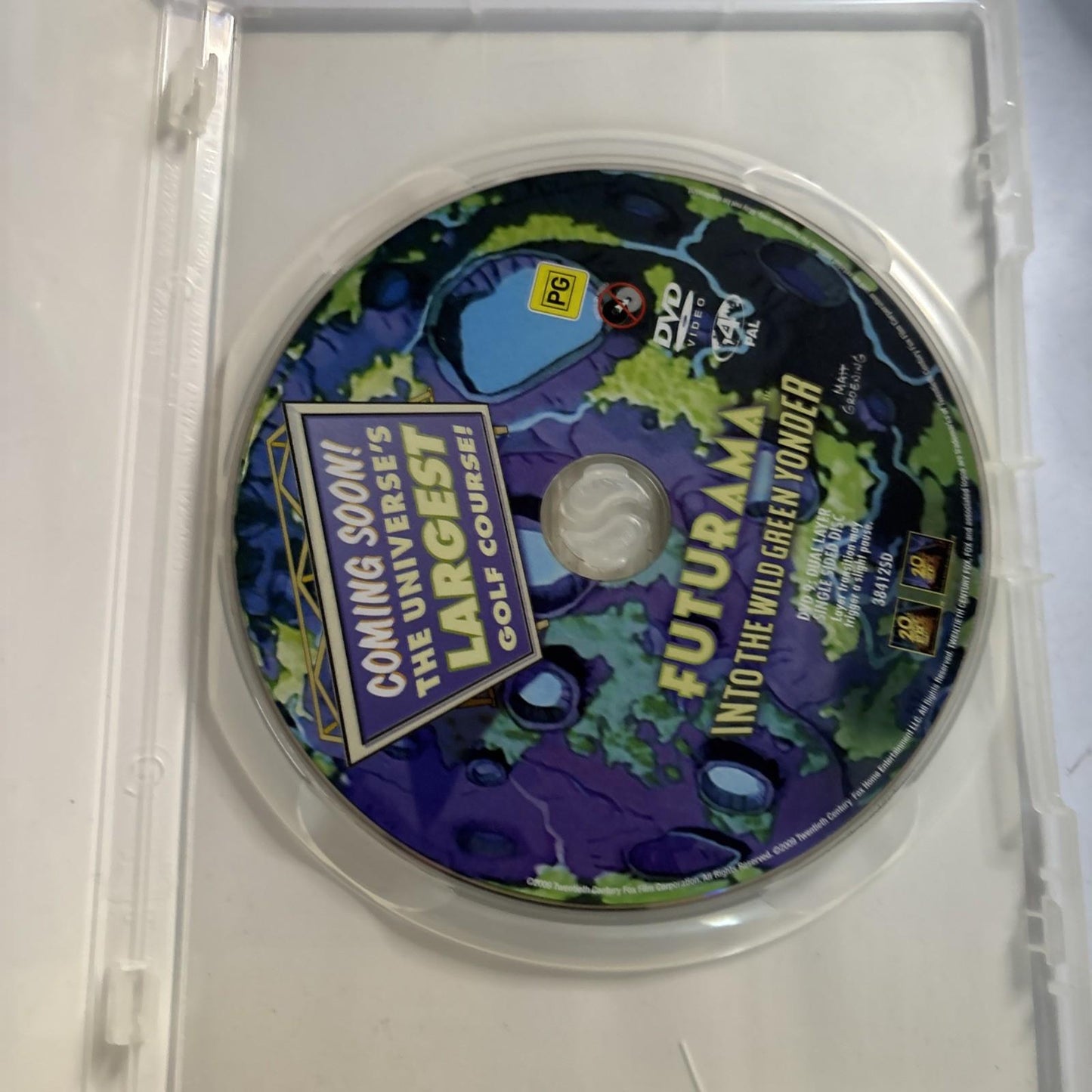 Futurama - Into the Wild Green Yonder (DVD, 2009) Region 4