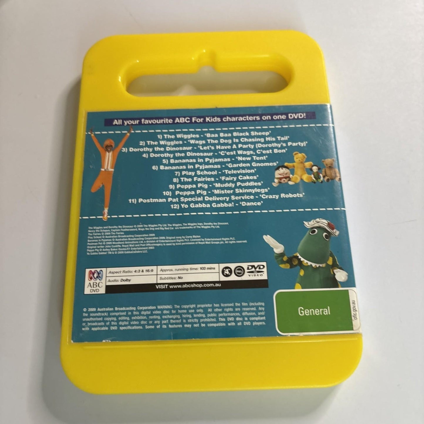 ABC For Kids Favorites 2 (DVD, 2009) Region 4