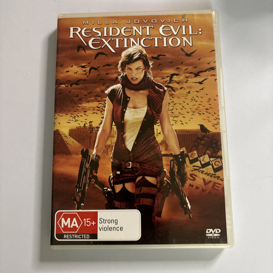 Resident Evil - Extinction (DVD, 2007) Milla Jovovich Region 4