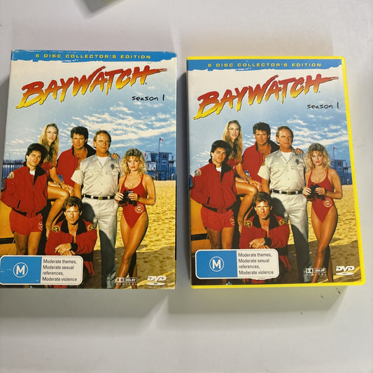 Baywatch : Season 1 (DVD, 1989) David Hasselhoff All Regions