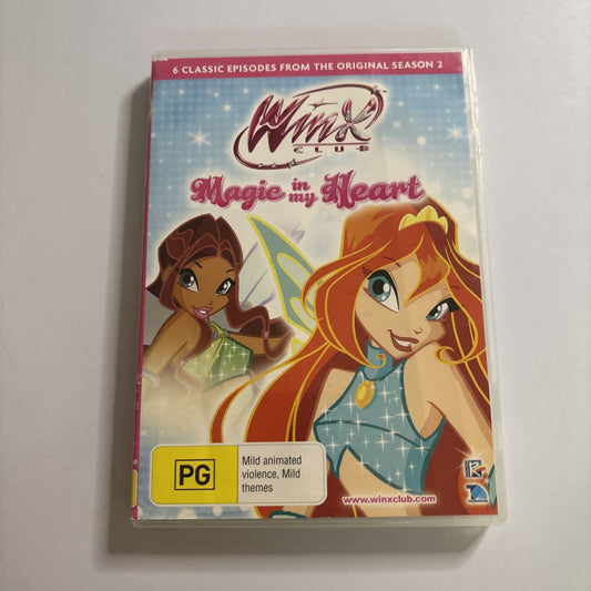 Winx Club - Magic in My Heart (DVD, 2005) Region 4
