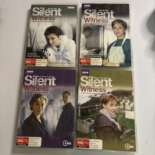 Silent Witness : Series 1 2 5 6 7 8 (DVD, 1996) Region 4