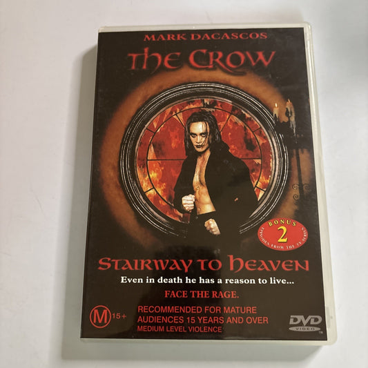 The Crow - Stairway to Heaven (DVD, 1998) Mark Dacascos Region 4