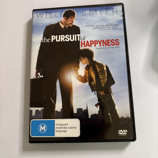 The Pursuit of Happyness (DVD, 2006) Will Smith Region 4 NEW