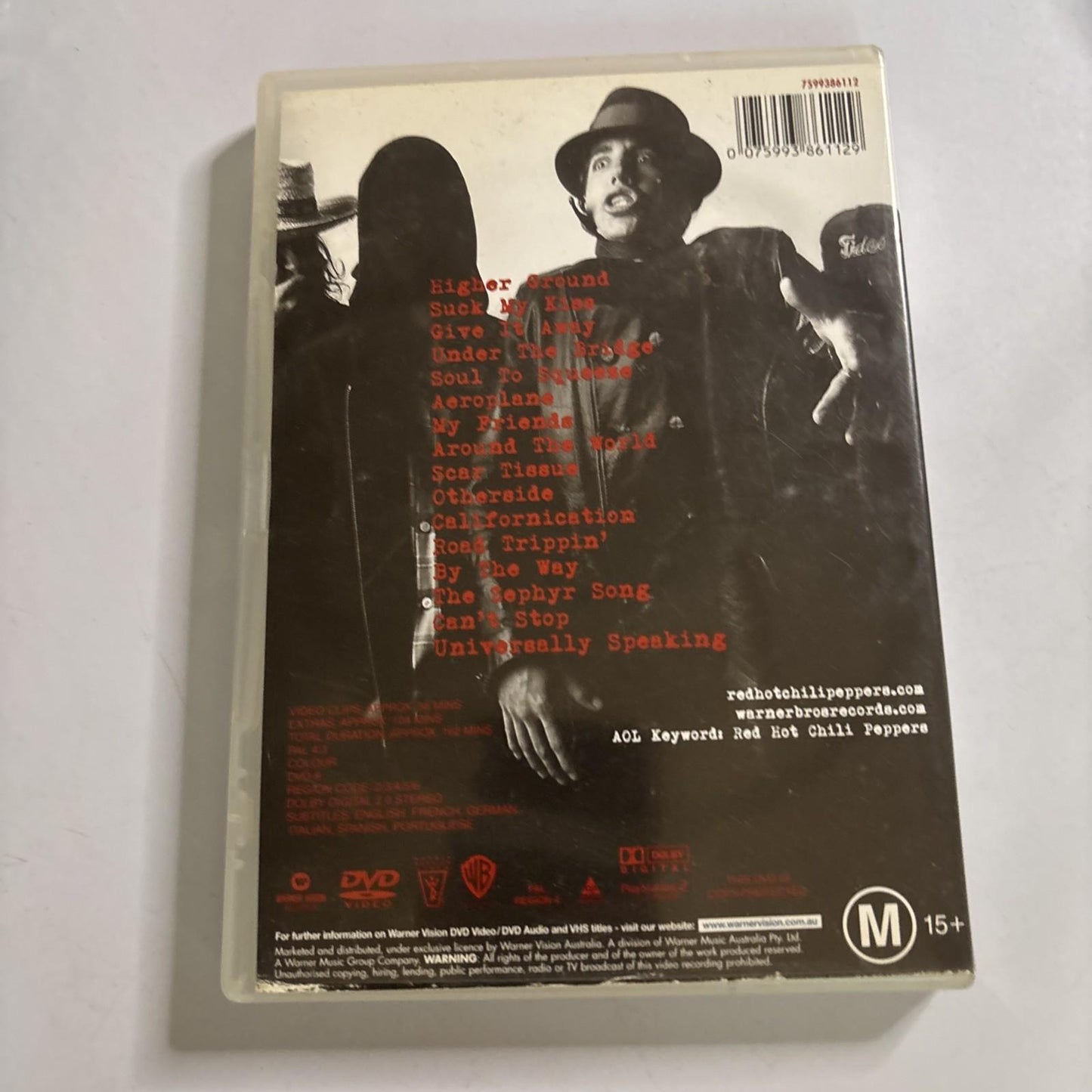 Red Hot Chili Peppers - Greatest Videos (DVD) Region 4