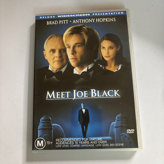 Meet Joe Black (DVD, 1998) Brad Pitt, Anthony Hopkins Region 4 NEW