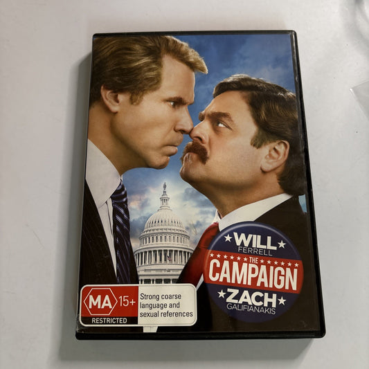 The Campaign (DVD, 2012) Will Ferrell, Zach Galifianakis Region 4