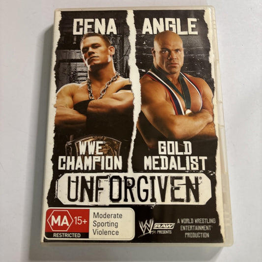 WWE - Unforgiven (DVD, 2005) JJohn Cena, Trish Stratus, Carlos Colón Jr Region 4