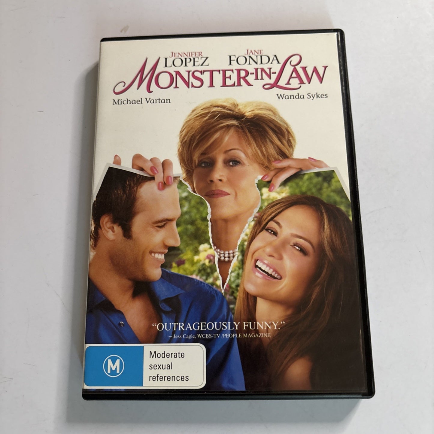 Monster in Law (DVD, 2005) Jennifer Lopez, Jane Fonda Region 4