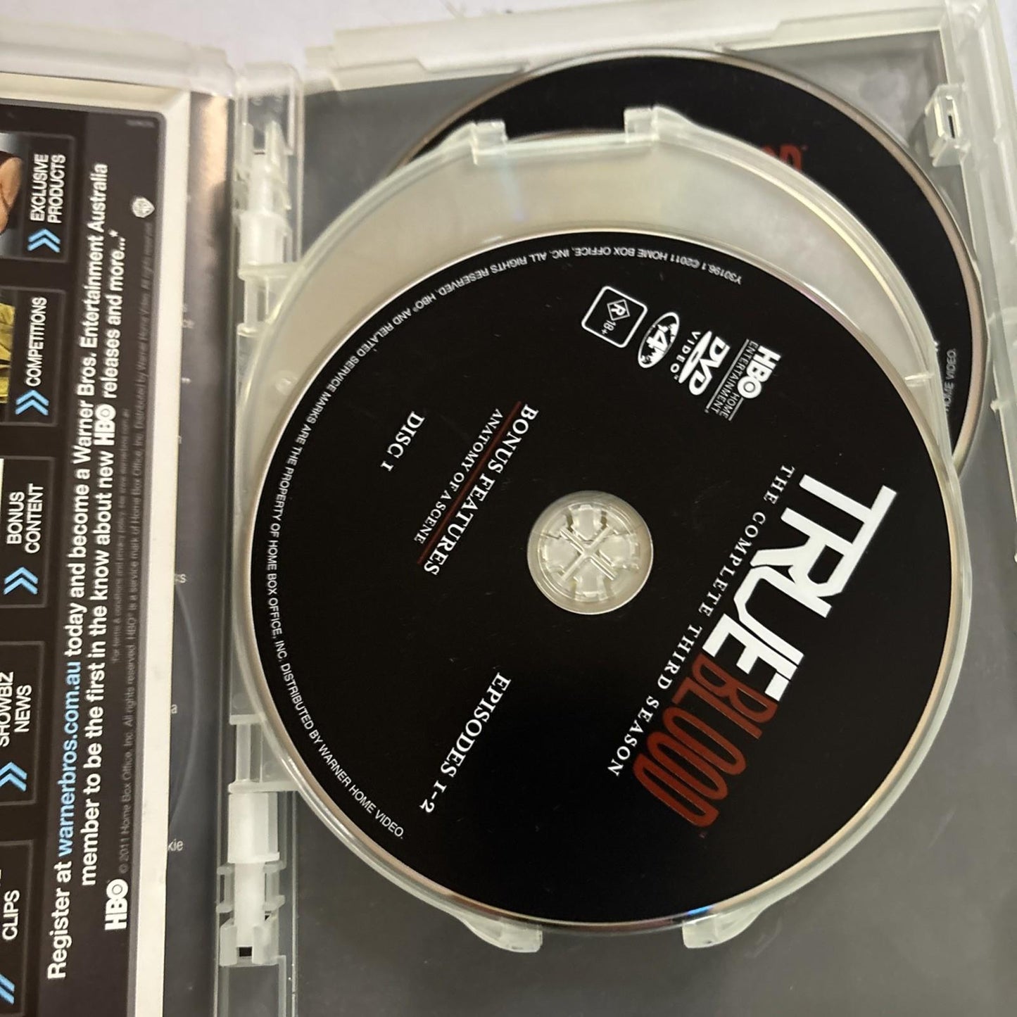 True Blood : Season 3 (DVD, 2011) Region 4