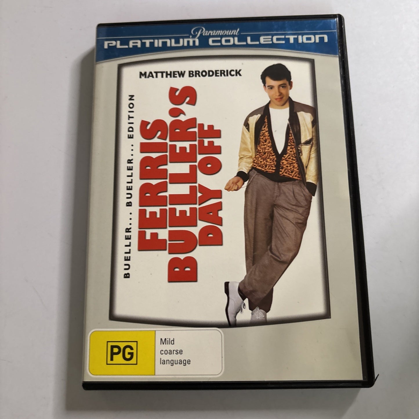Ferris Bueller's Day Off (Special Edition, DVD, 1986) Matthew Broderick Region 4