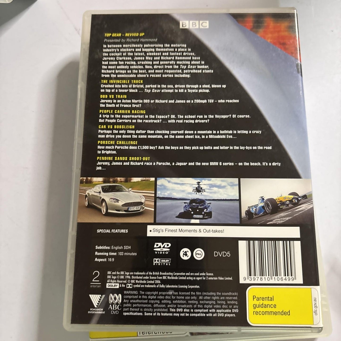 Top Gear: Winter Olympics / Revved Up / Back in The Fast Lane DVD Region 4