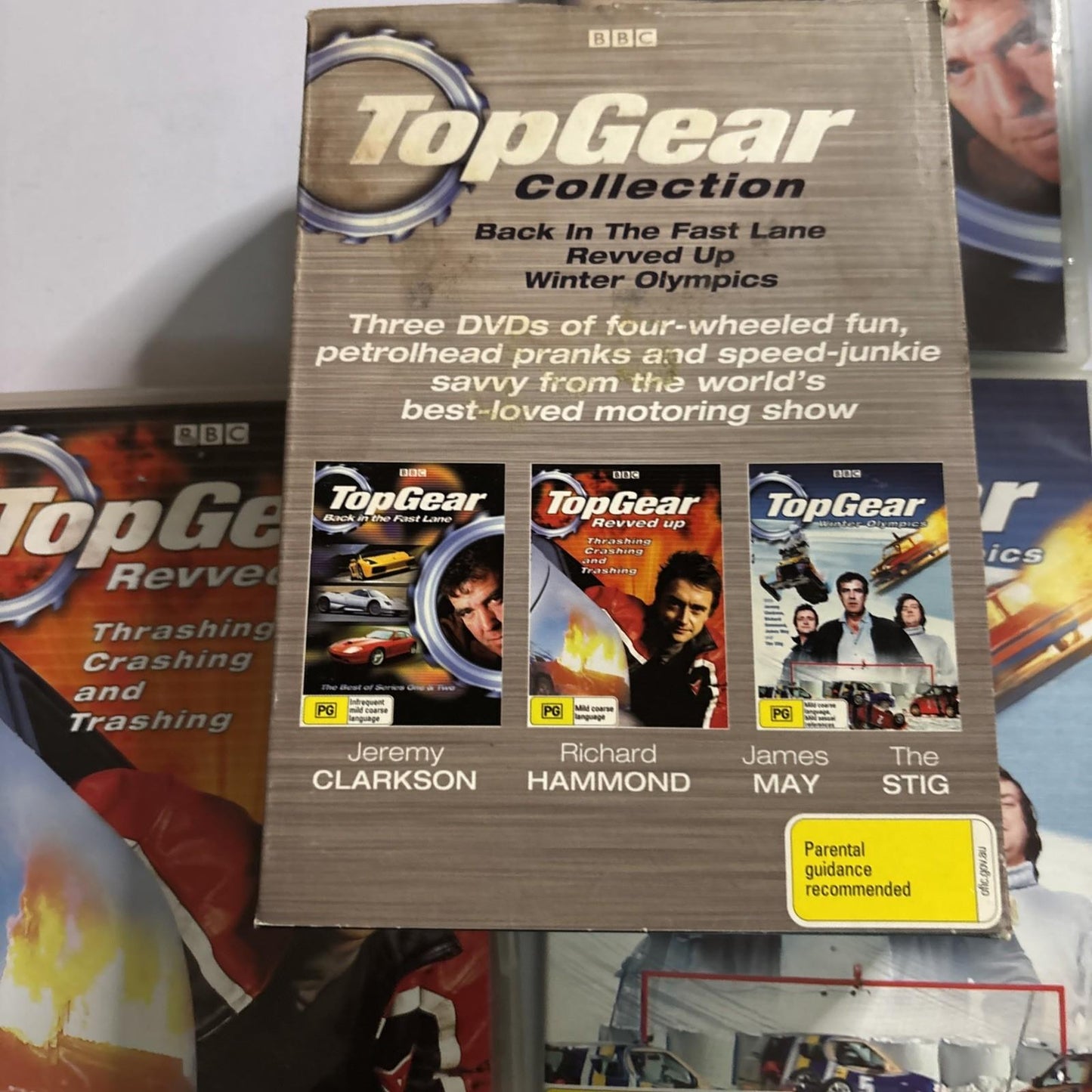 Top Gear: Winter Olympics / Revved Up / Back in The Fast Lane DVD Region 4