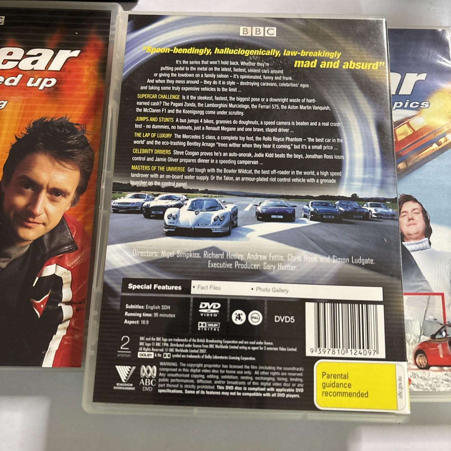 Top Gear: Winter Olympics / Revved Up / Back in The Fast Lane DVD Region 4