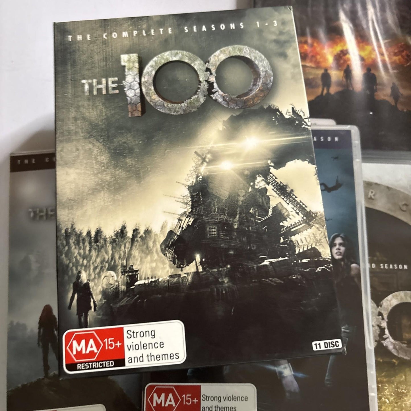 The 100 : Season 1 2 3 4 (DVD, 2016) Region 4