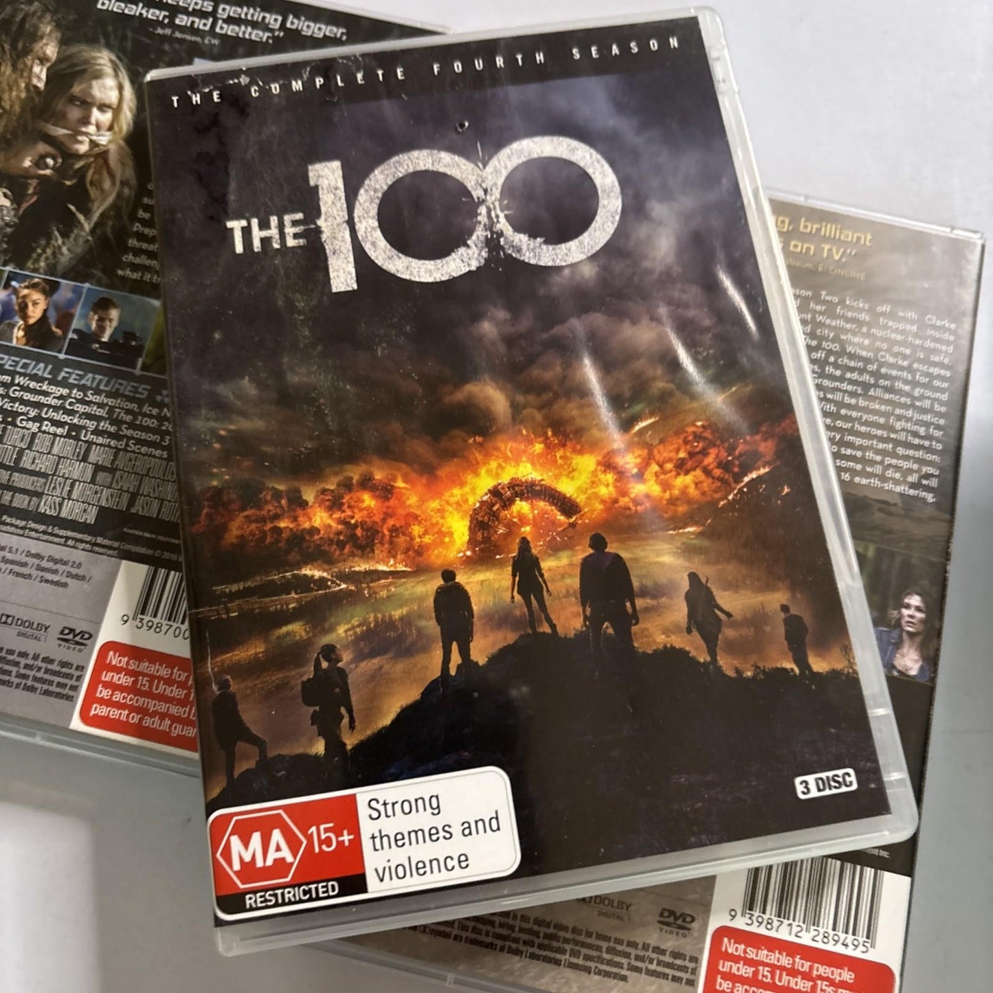 The 100 : Season 1 2 3 4 (DVD, 2016) Region 4