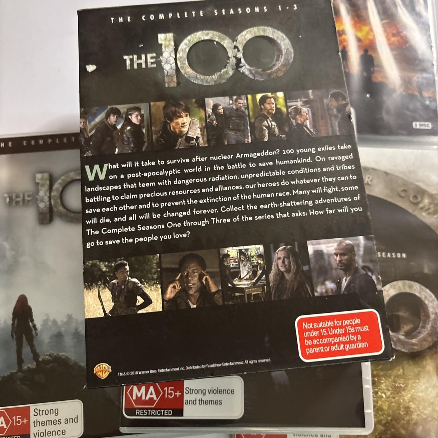 The 100 : Season 1 2 3 4 (DVD, 2016) Region 4