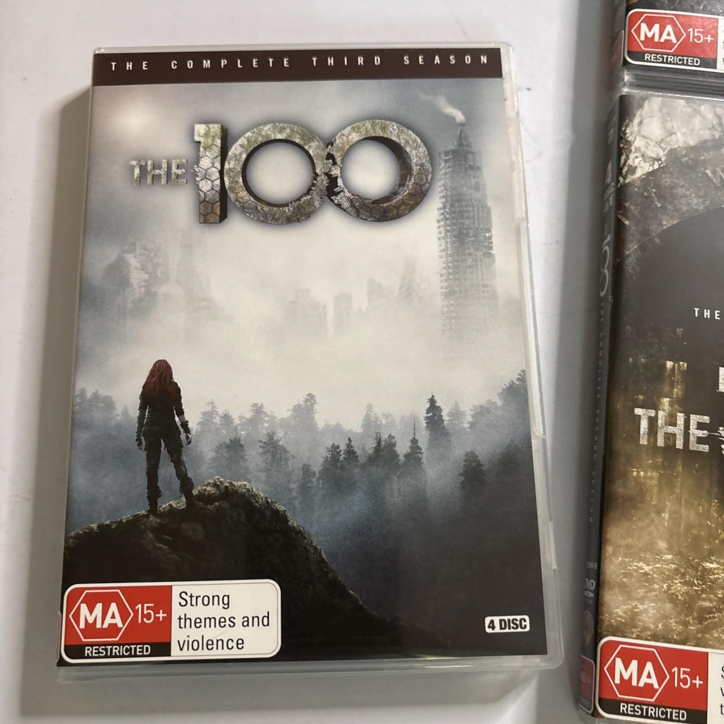 The 100 : Season 1 2 3 4 (DVD, 2016) Region 4