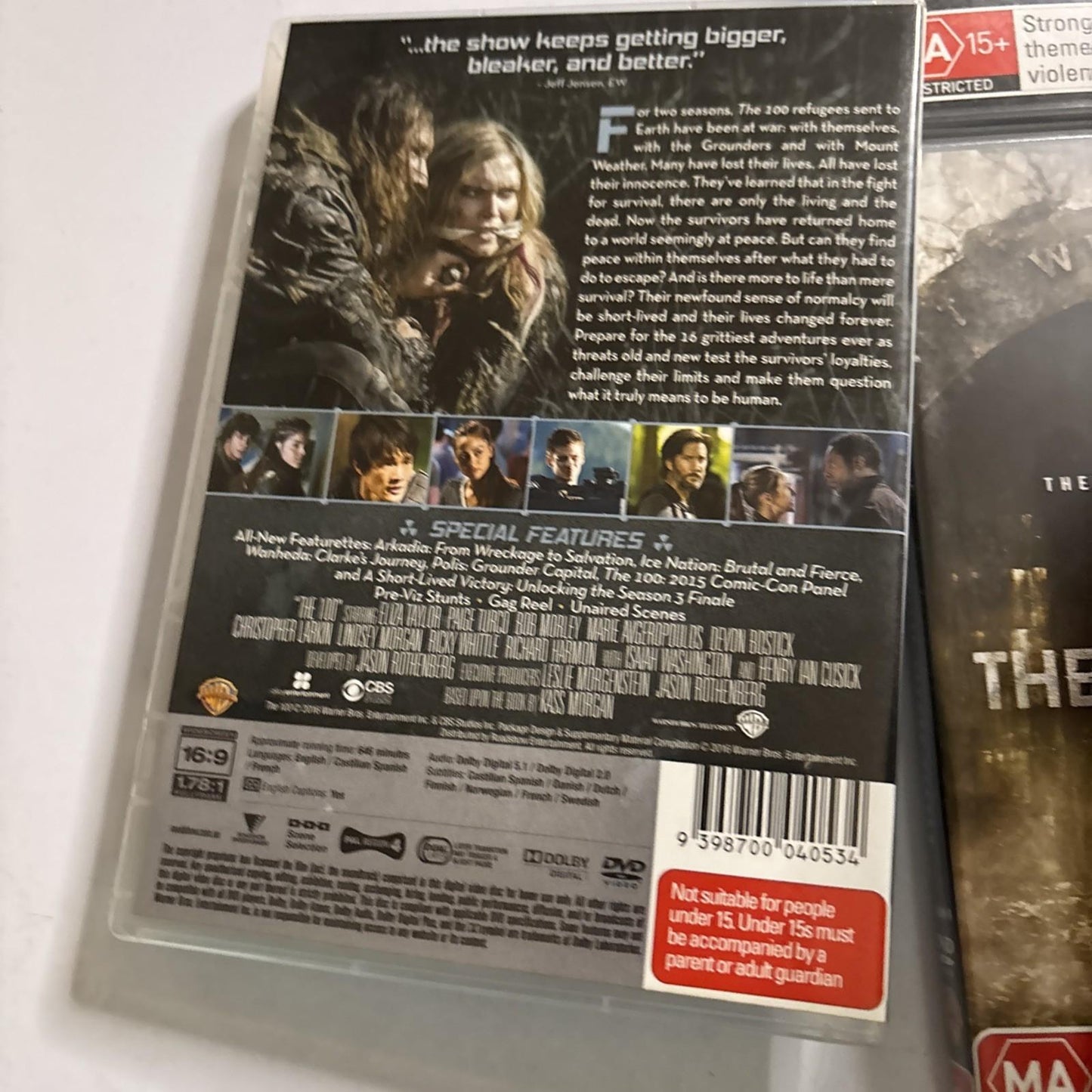 The 100 : Season 1 2 3 4 (DVD, 2016) Region 4