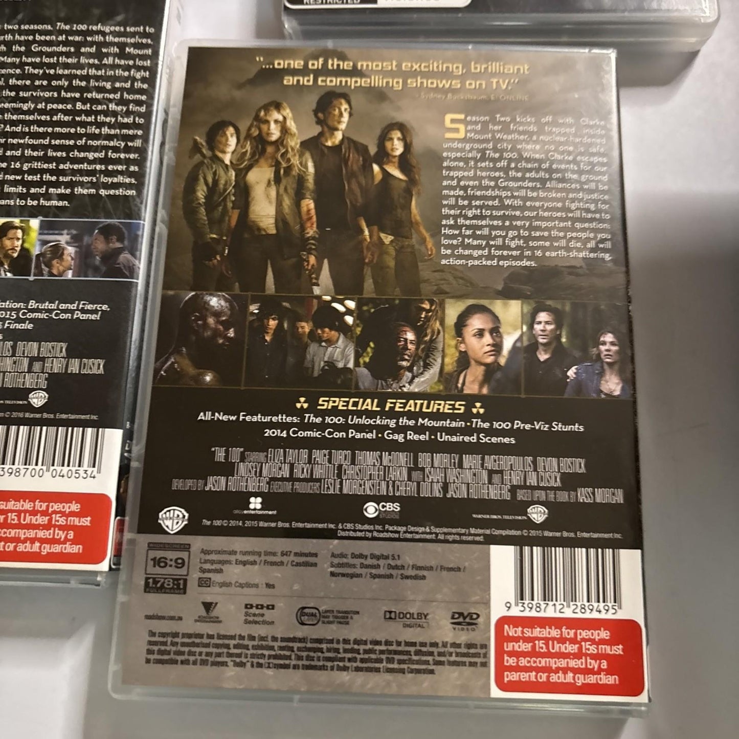 The 100 : Season 1 2 3 4 (DVD, 2016) Region 4