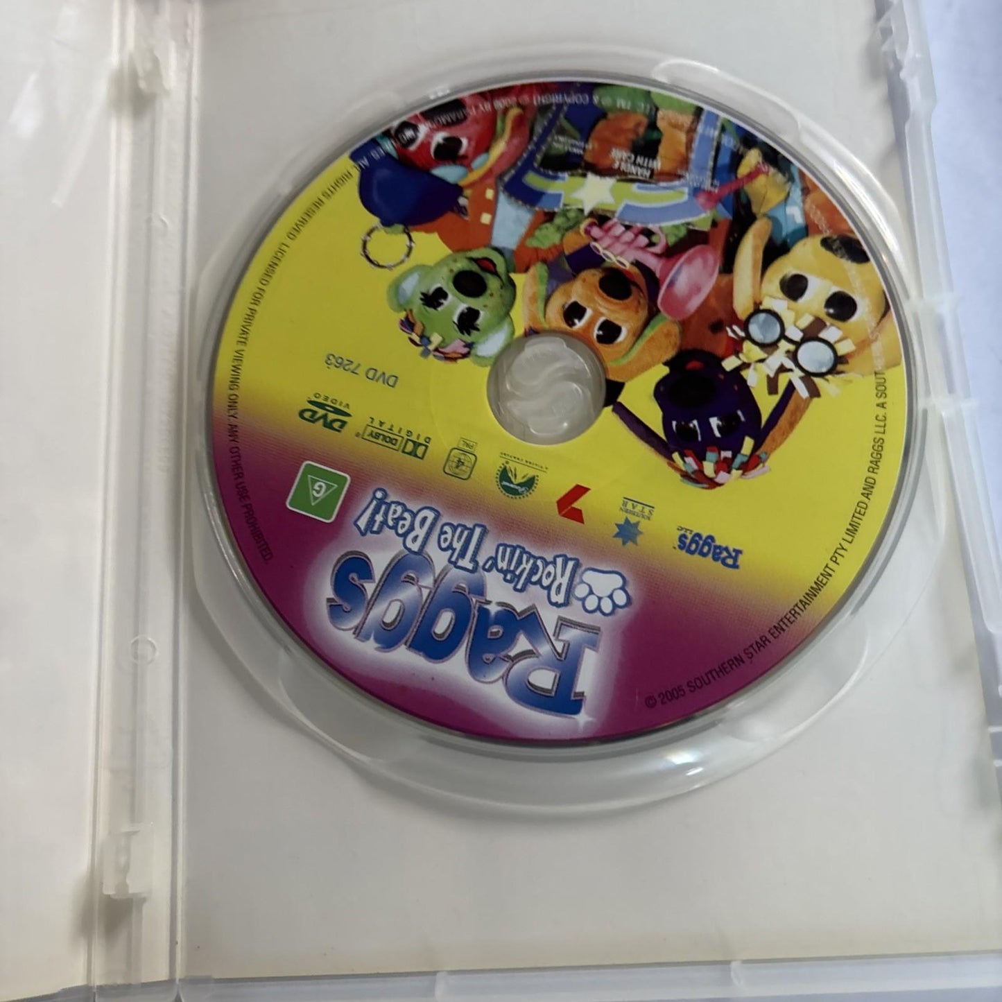 Raggs - Rockin the Beat (DVD, 2006) Region 4