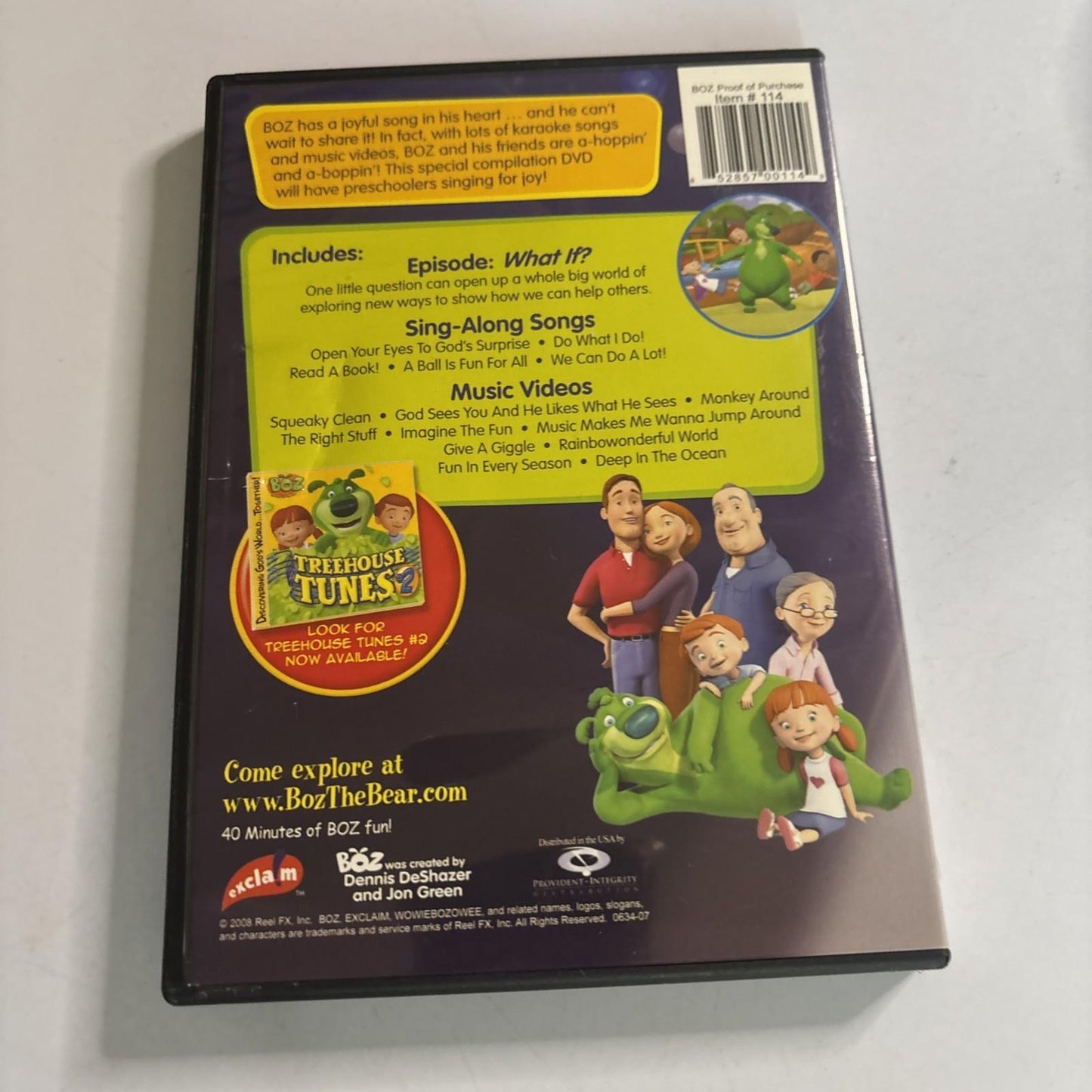 Start Singing With Boz (DVD, 2008) All Regions