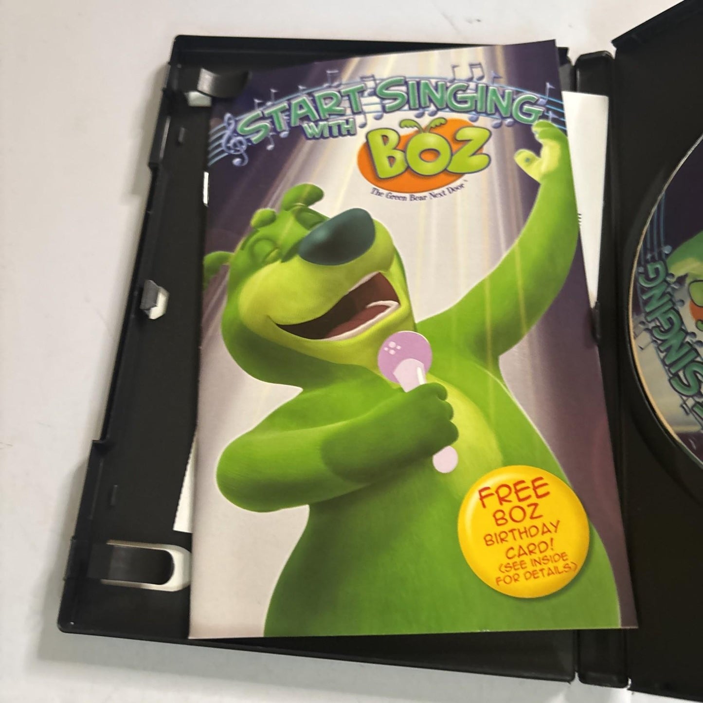 Start Singing With Boz (DVD, 2008) All Regions