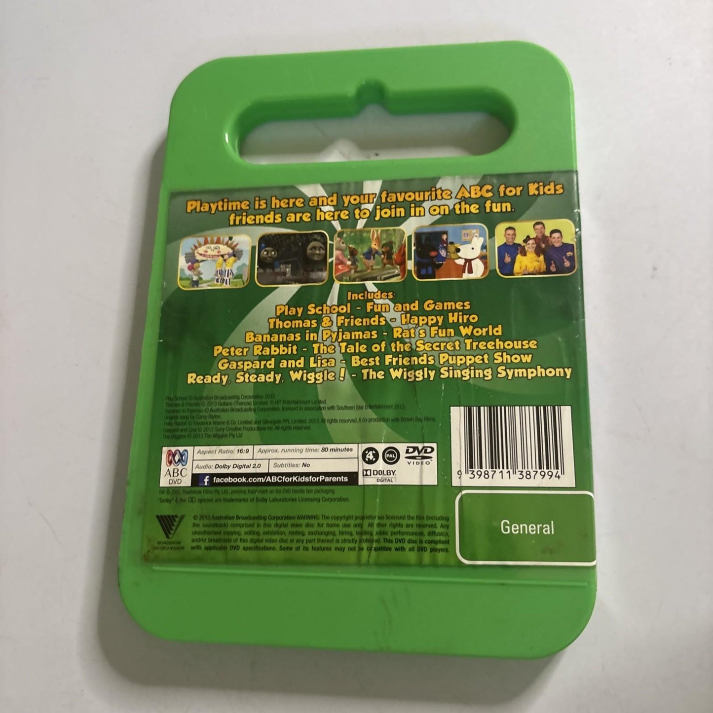 Playtime! ABC for Kids (DVD, 2013) Region 4 The Wiggles, Emma