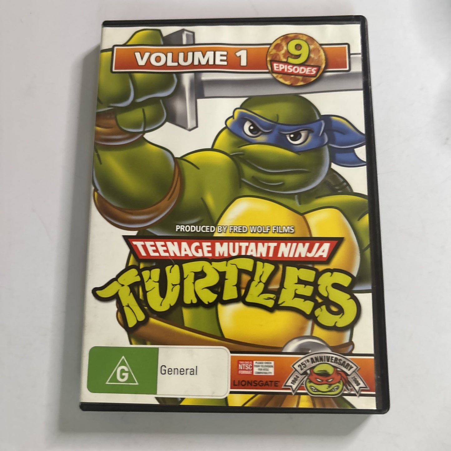 Teenage Mutant Ninja Turtles : Vol 1 (DVD, 1987) Region 4