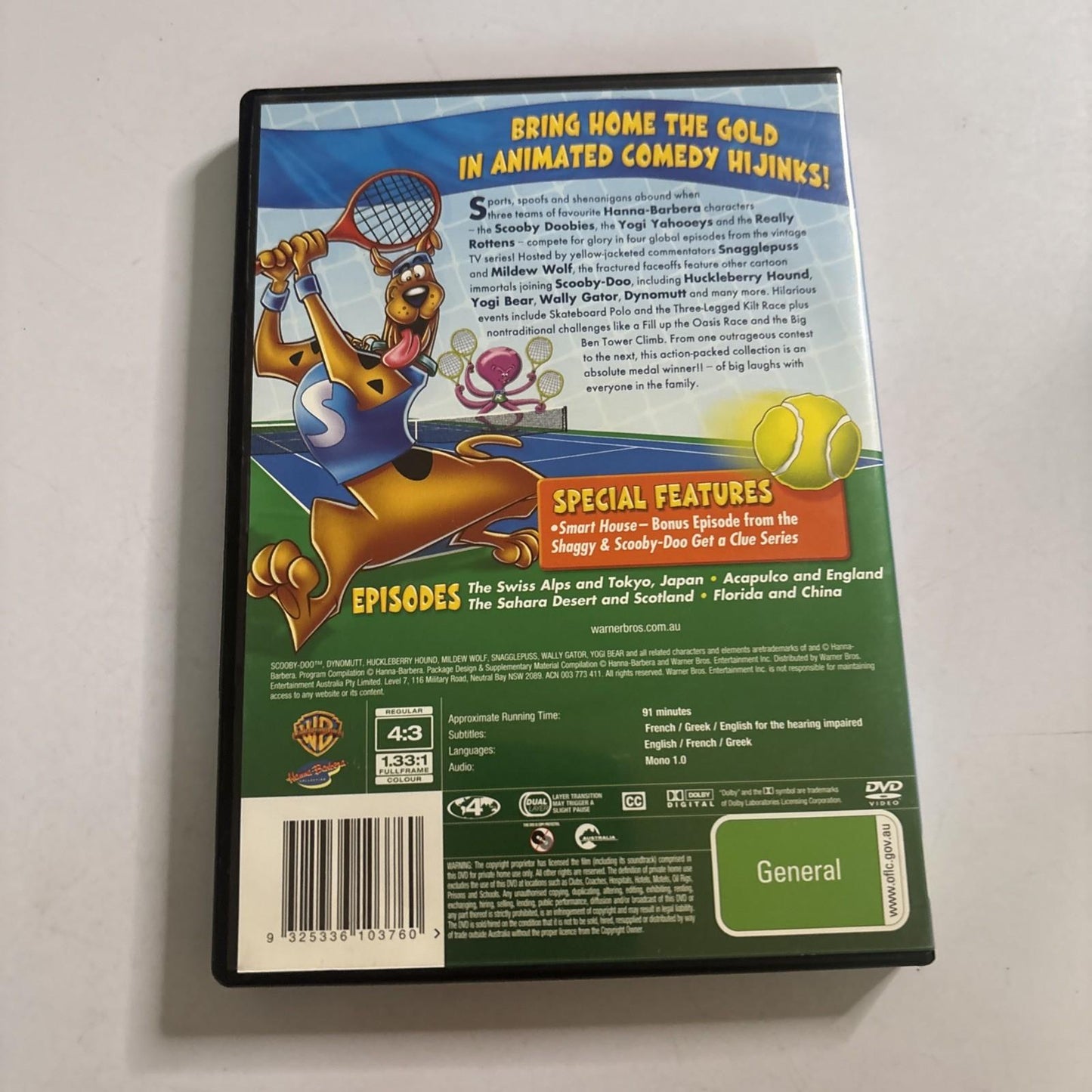 Scooby Doo - All Star Laff-A-Alympics : Vol 1 (DVD, 1977) Region 4