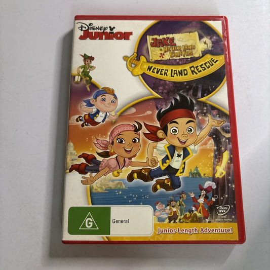 Jake and the Never Land Pirates - Jake's Never Land Rescue (DVD, 2013) Region 4
