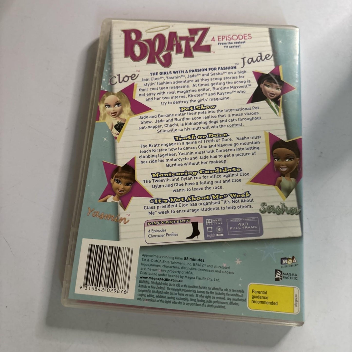 Bratz - Pet Show : Vol 2 (DVD, 2005) Region 4