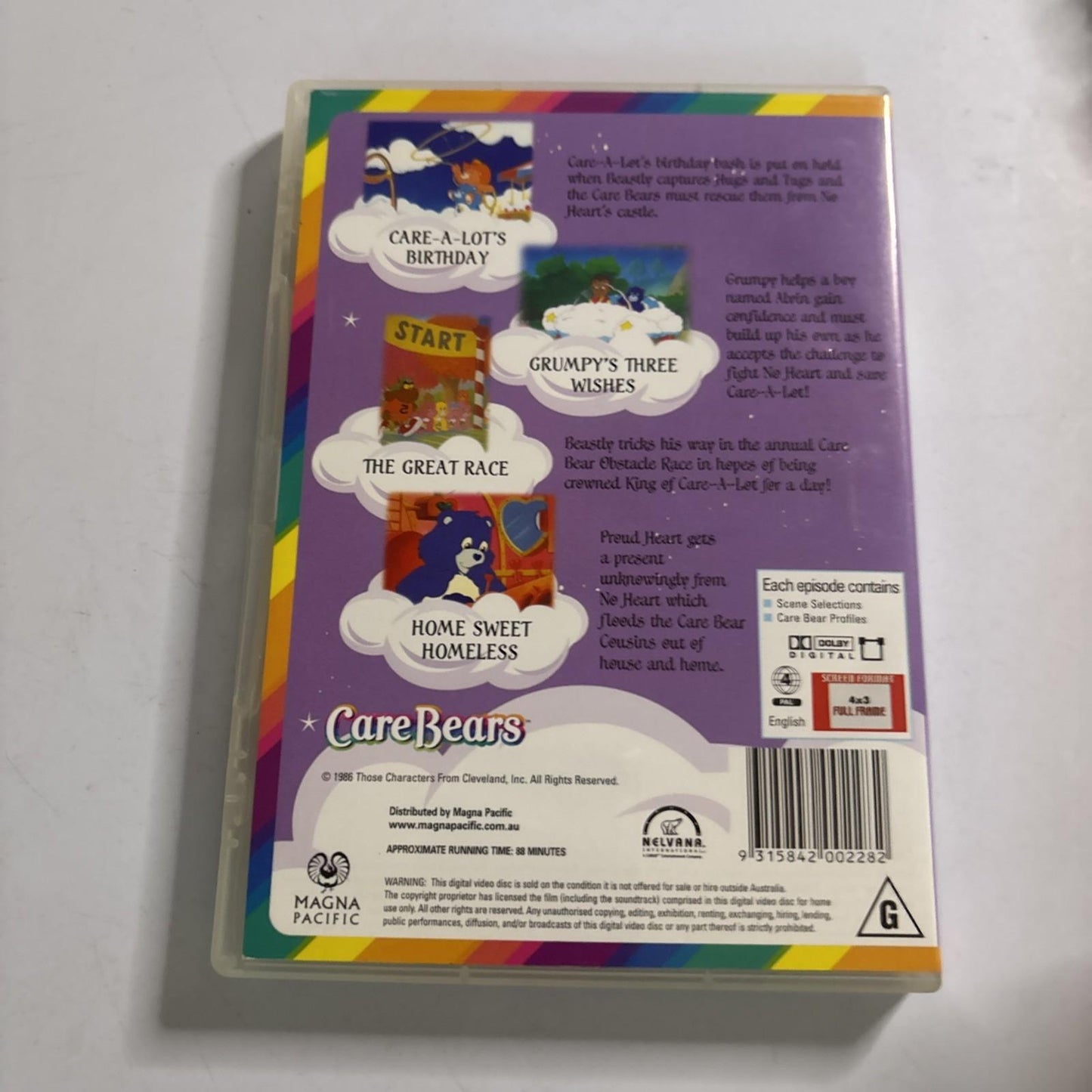 Care Bears : Volume 1 (DVD, 1988) Region 4
