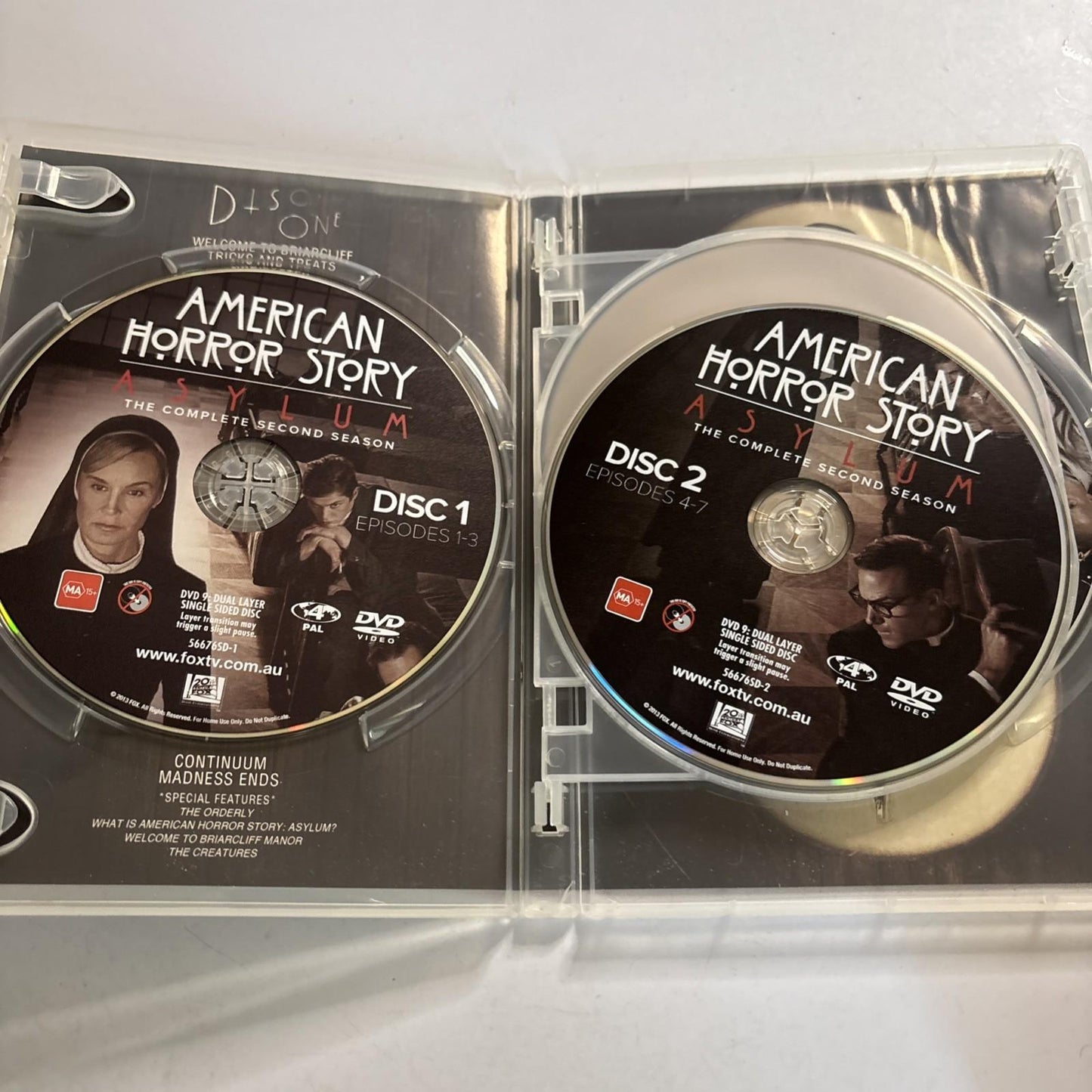 American Horror Story : Season 2 (DVD, 2012) Region 4
