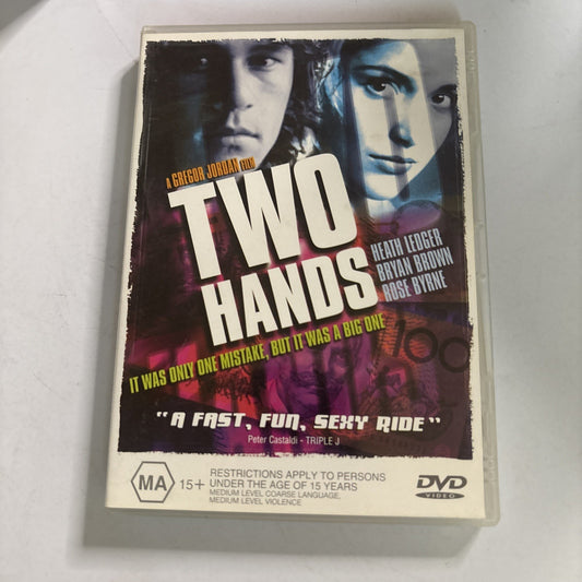 Two Hands (DVD, 1999) Heath Ledger, Rose Byrne Region 4
