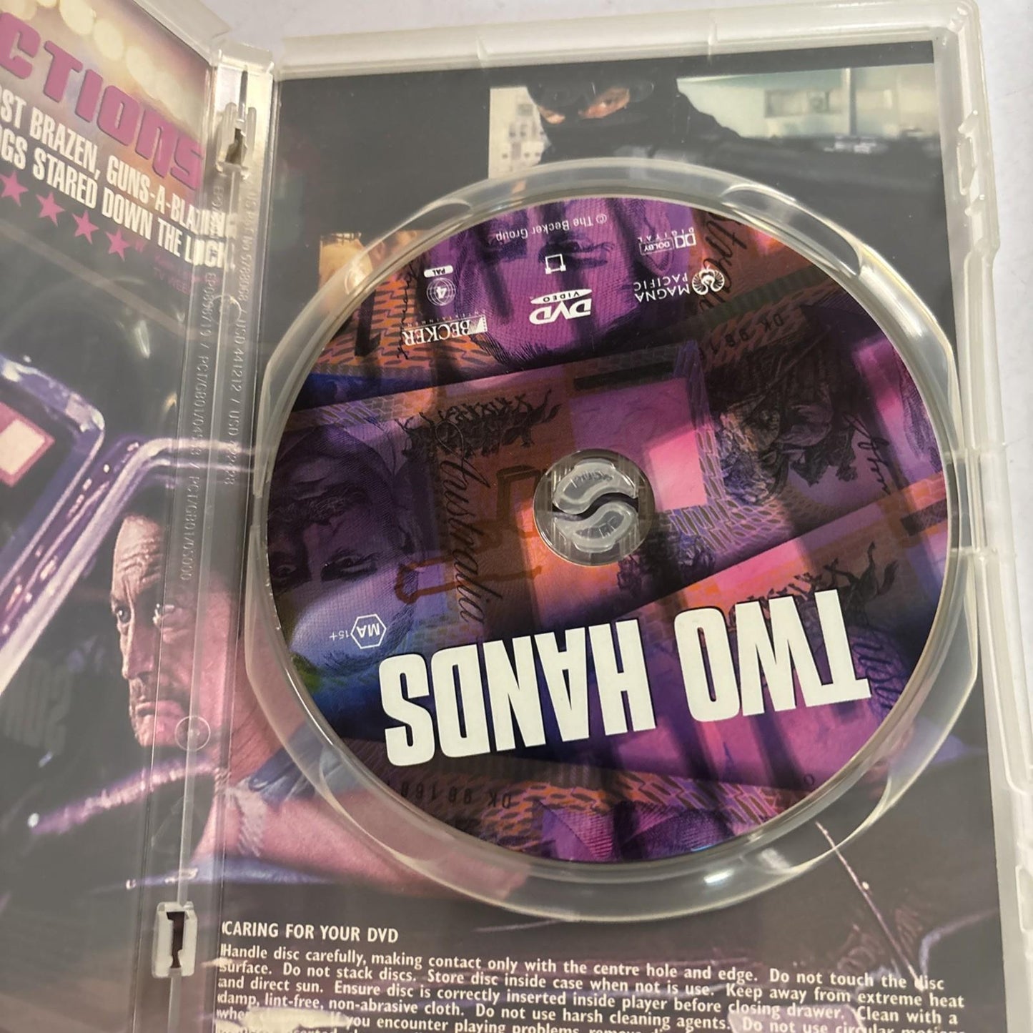 Two Hands (DVD, 1999) Heath Ledger, Rose Byrne Region 4