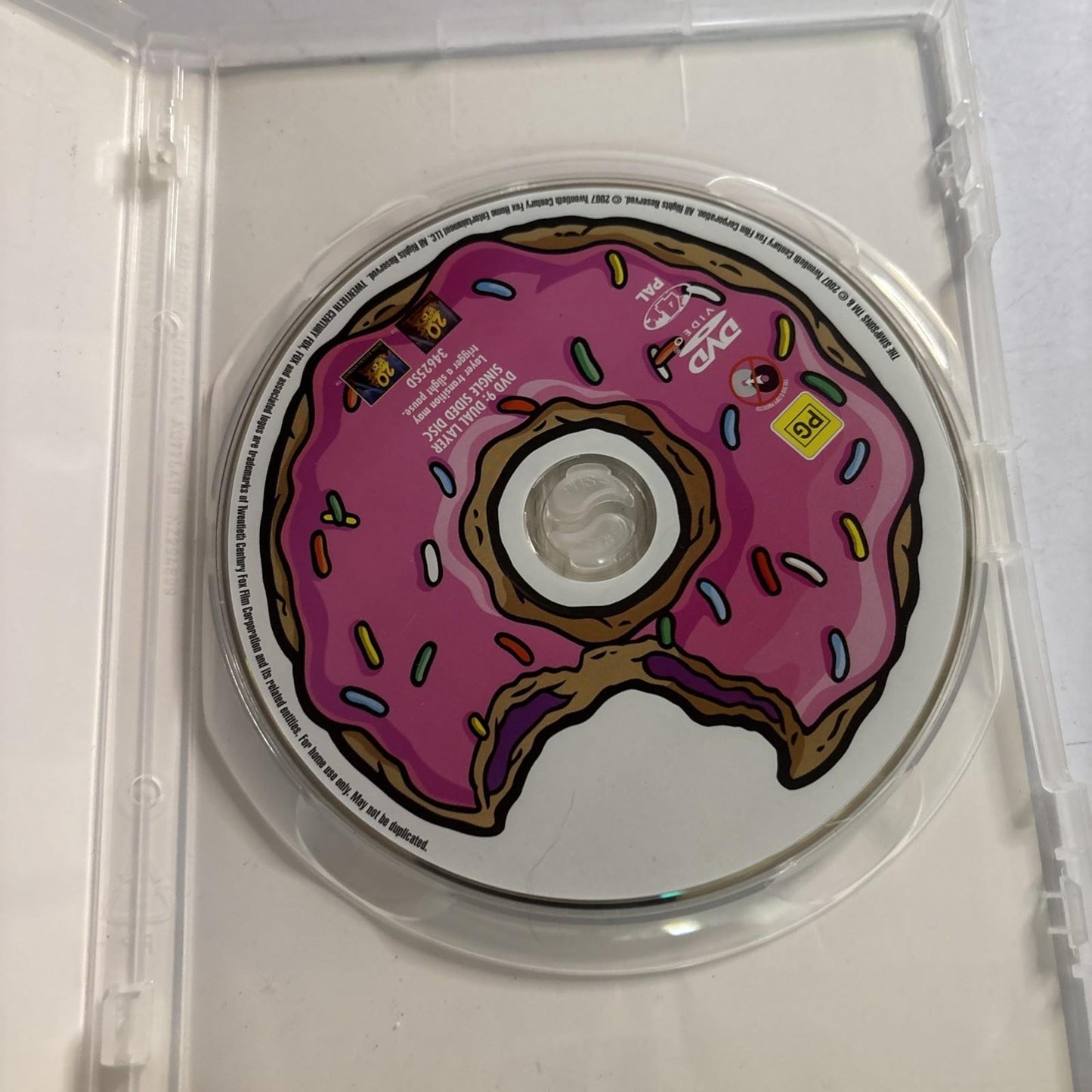 The Simpsons - The Movie (DVD, 2007) Region 4