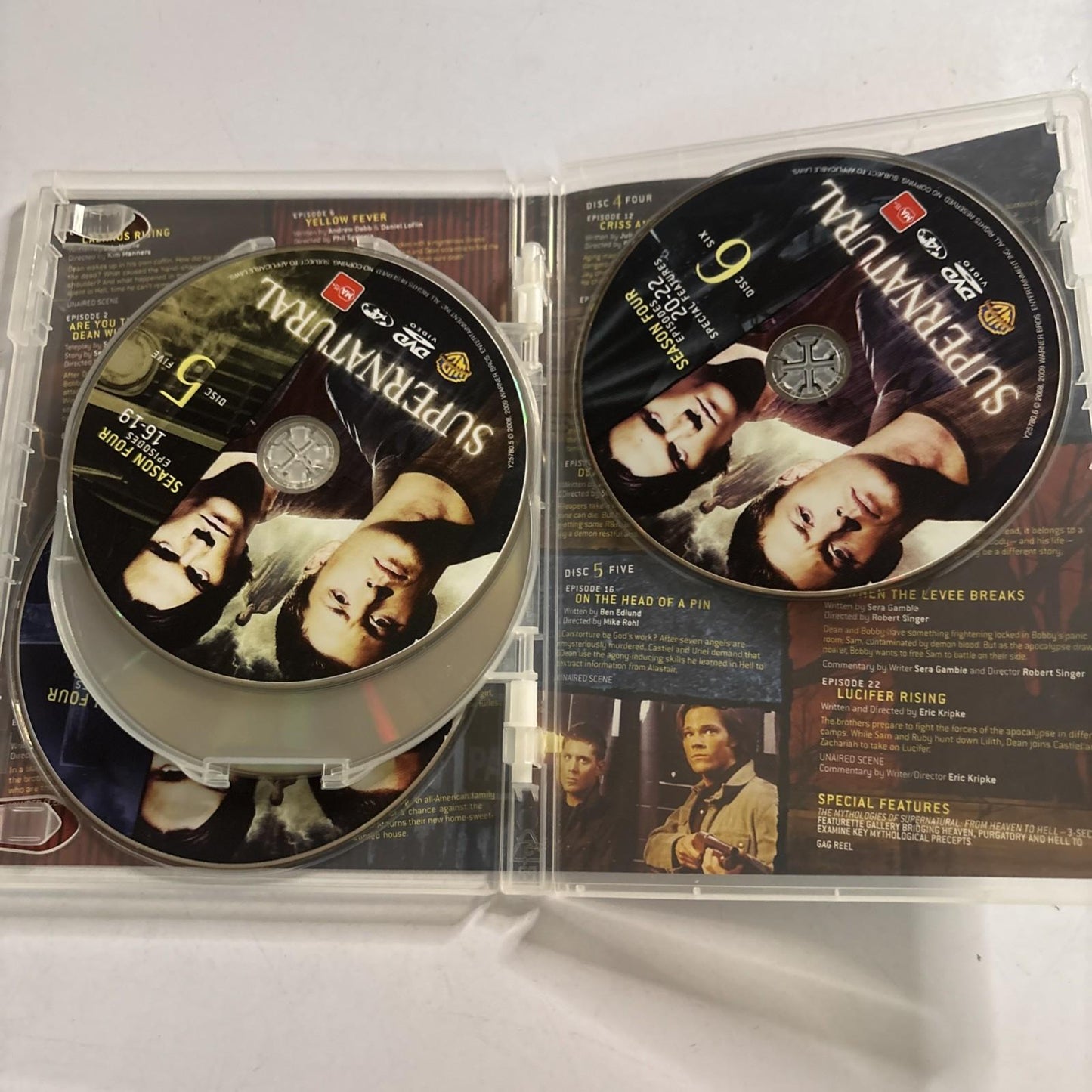 Supernatural : Season 4 (DVD, 2008) Region 4