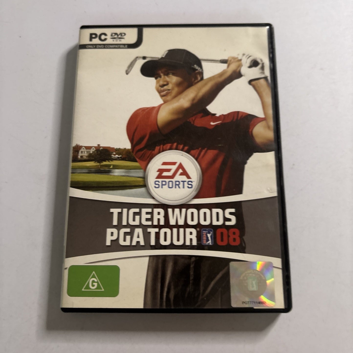 Tiger Woods PGA Tour 08 PC DVD-ROM Golf EA Sports