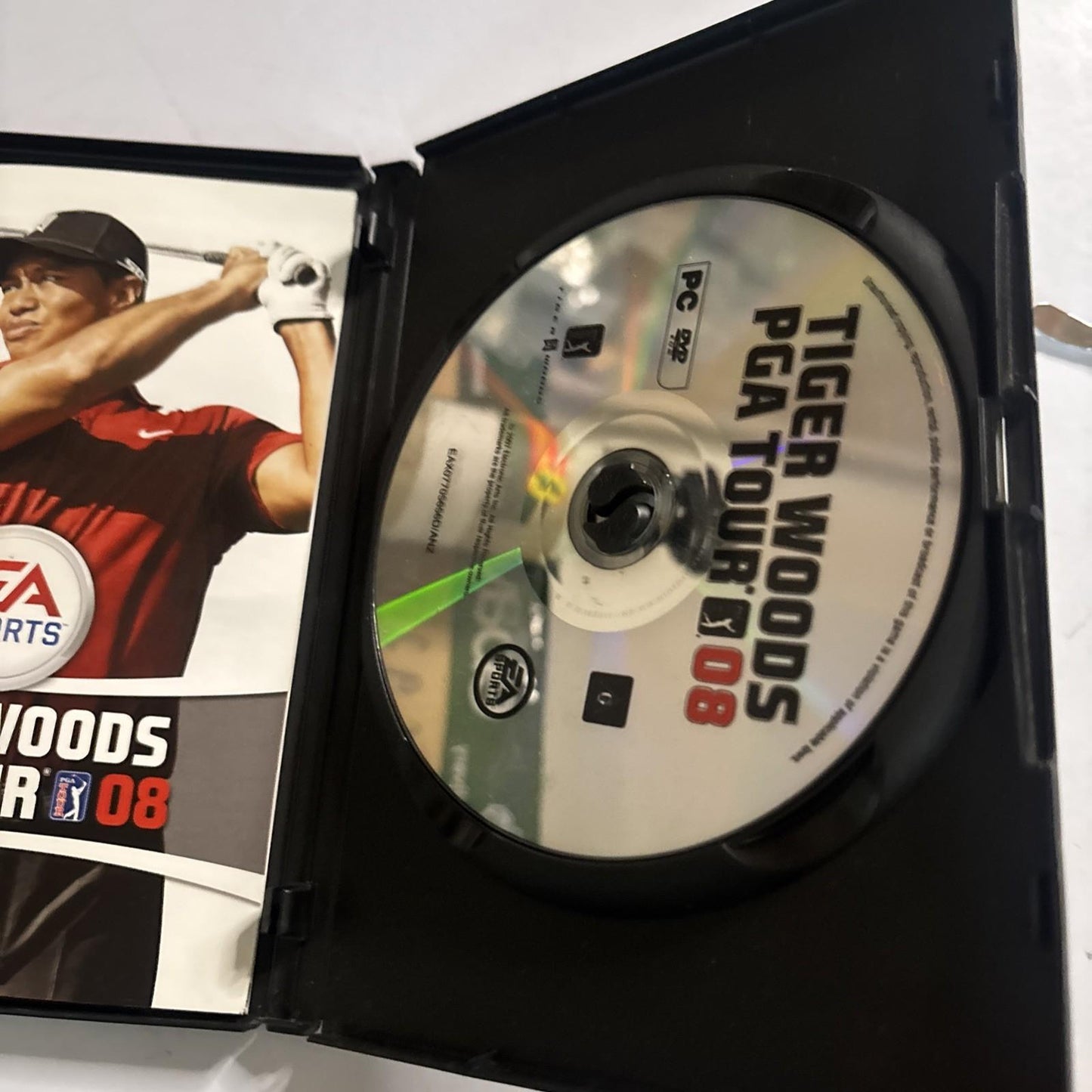 Tiger Woods PGA Tour 08 PC DVD-ROM Golf EA Sports