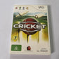 Cricket - Nintendo Wii Game Wii PAL Aus Edition