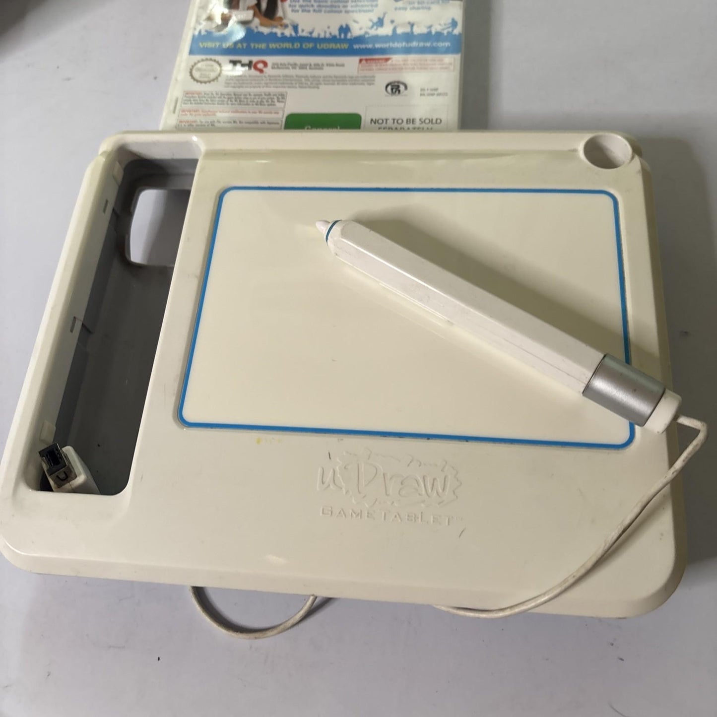 uDraw Studio With Game Tablet Nintendo Wii PAL