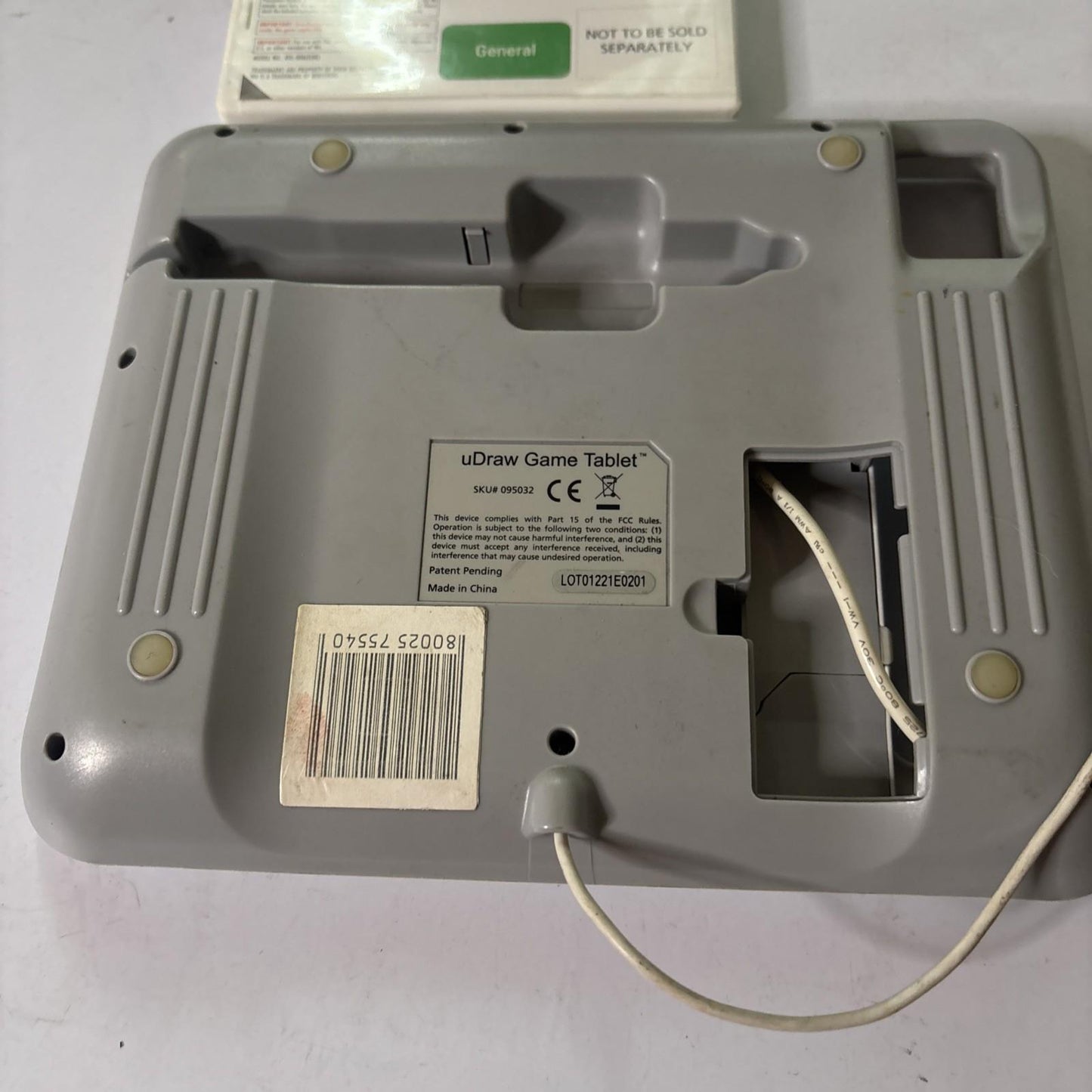 uDraw Studio With Game Tablet Nintendo Wii PAL