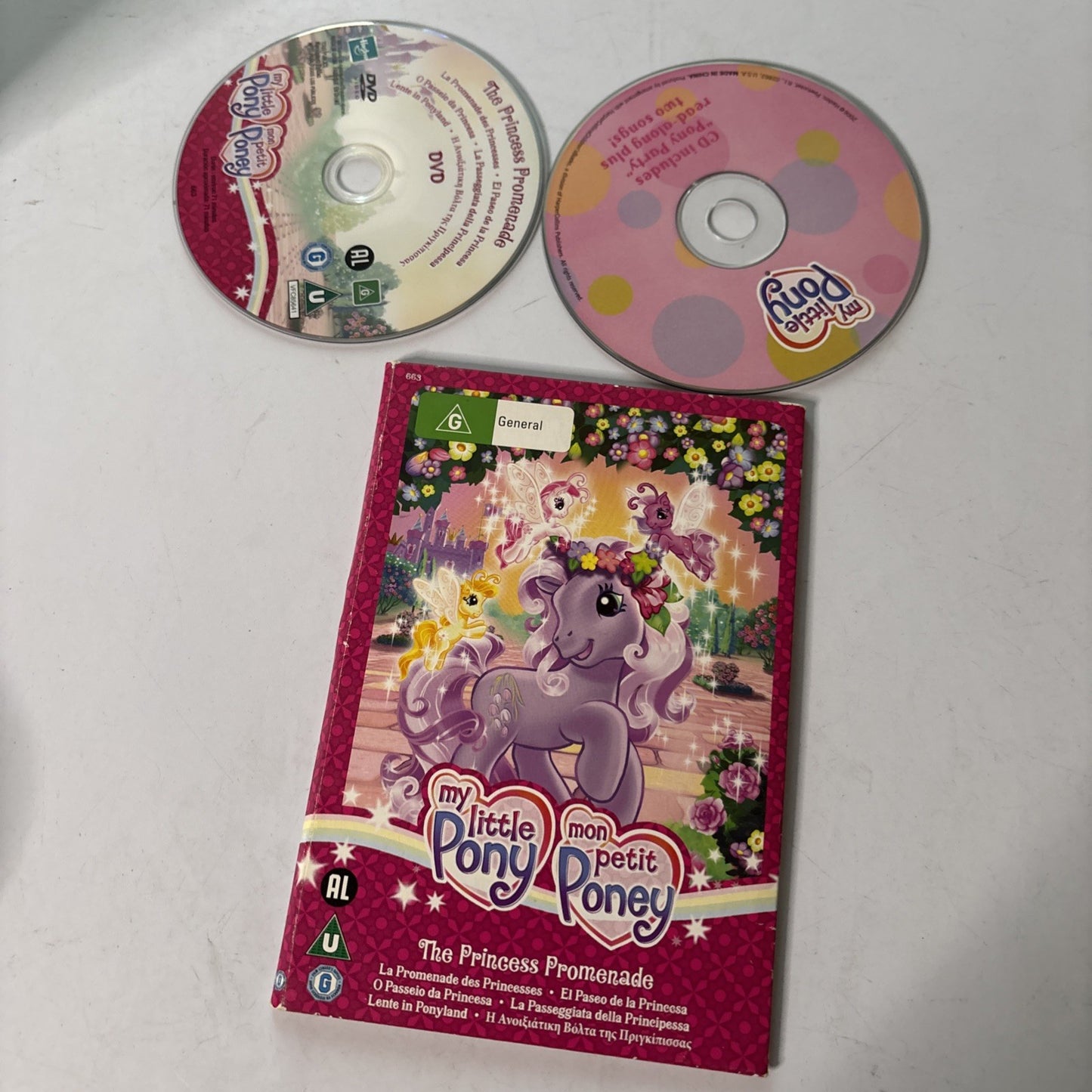 My Little Pony - The Princess Promenade (DVD, 2007) Region 4,2
