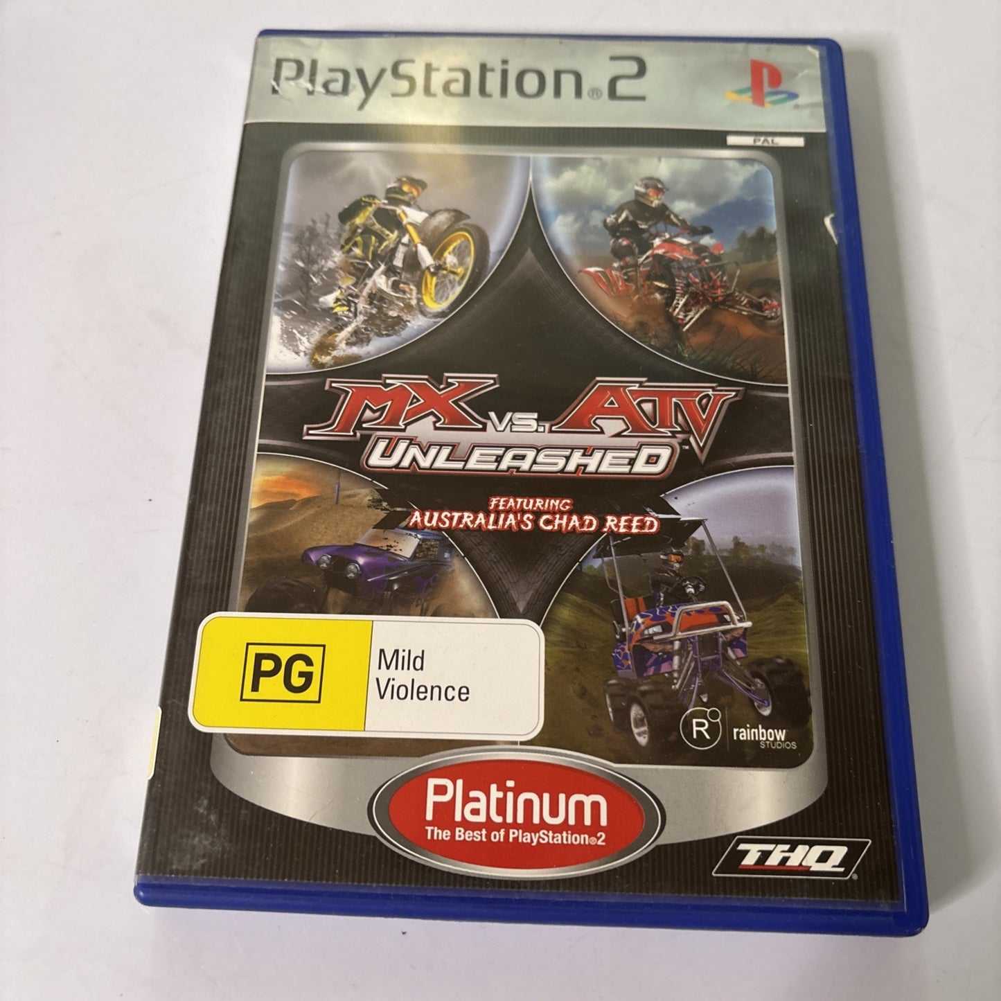 MX vs ATV Unleashed ft. Chad Reed - Sony PlayStation 2 PS2 PAL