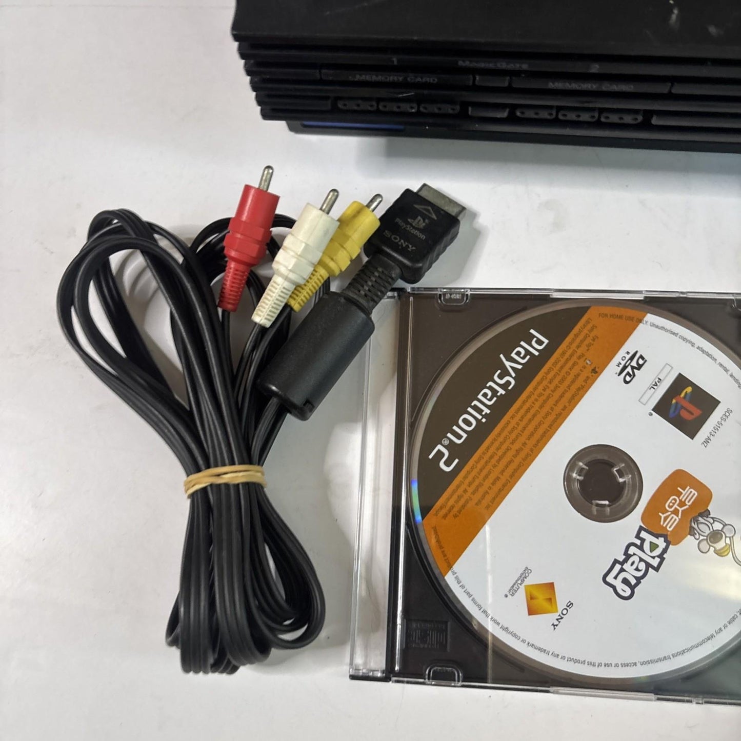 Sony Playstation 2 Fat Console PAL SCPH-50002 Eyetoy Camera & Game 1x Controller