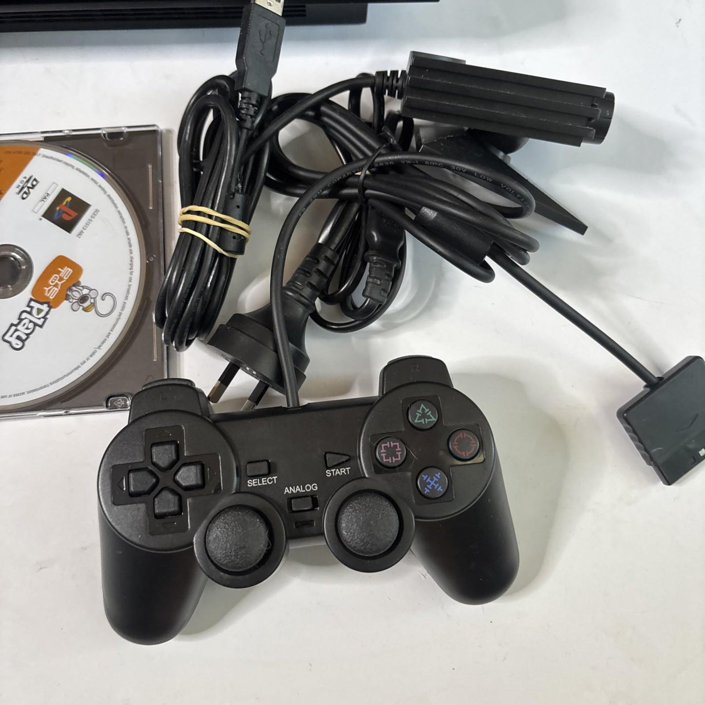 Sony Playstation 2 Fat Console PAL SCPH-50002 Eyetoy Camera & Game 1x Controller