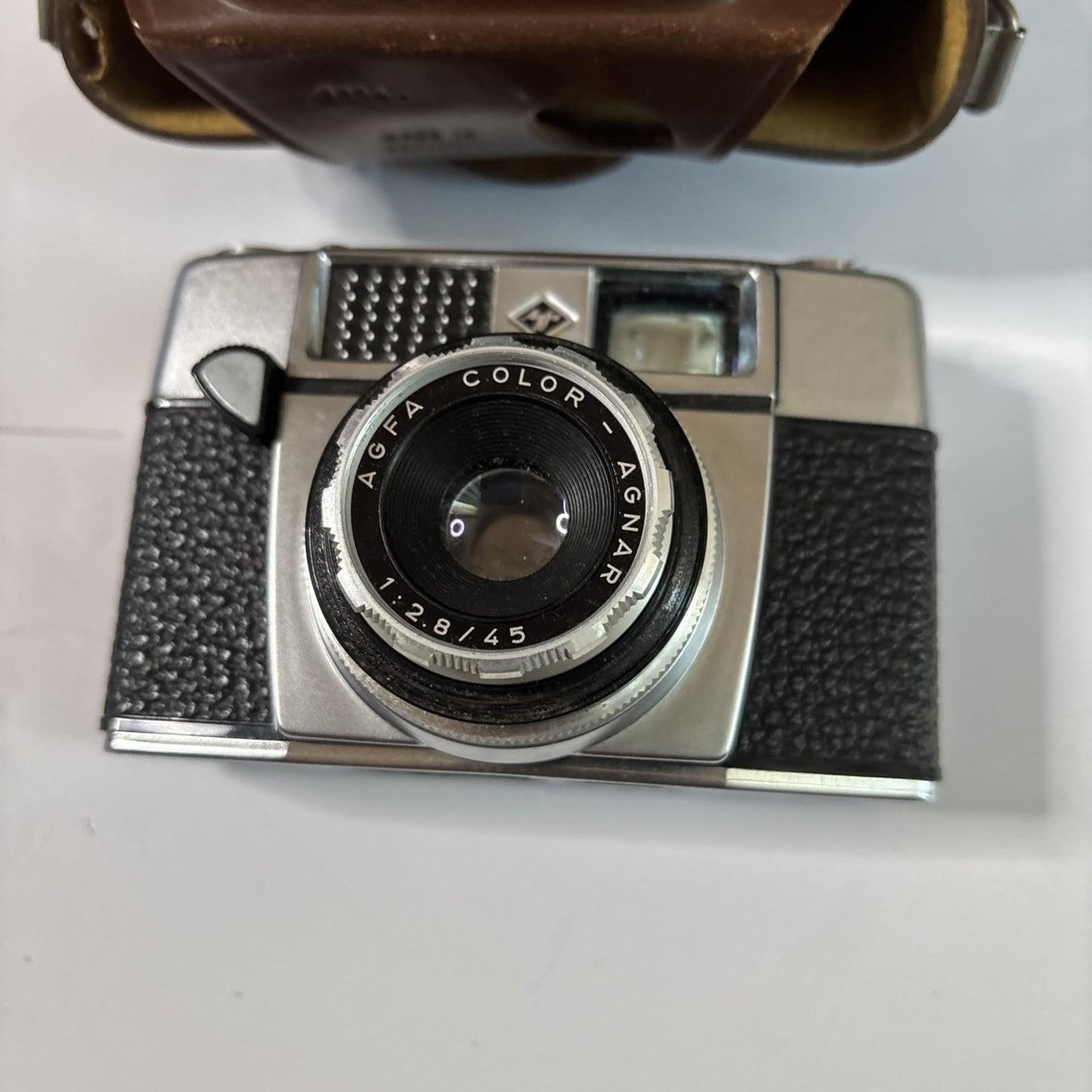 Agfa Color Angar 1:2.8/45 Film Camera And Case