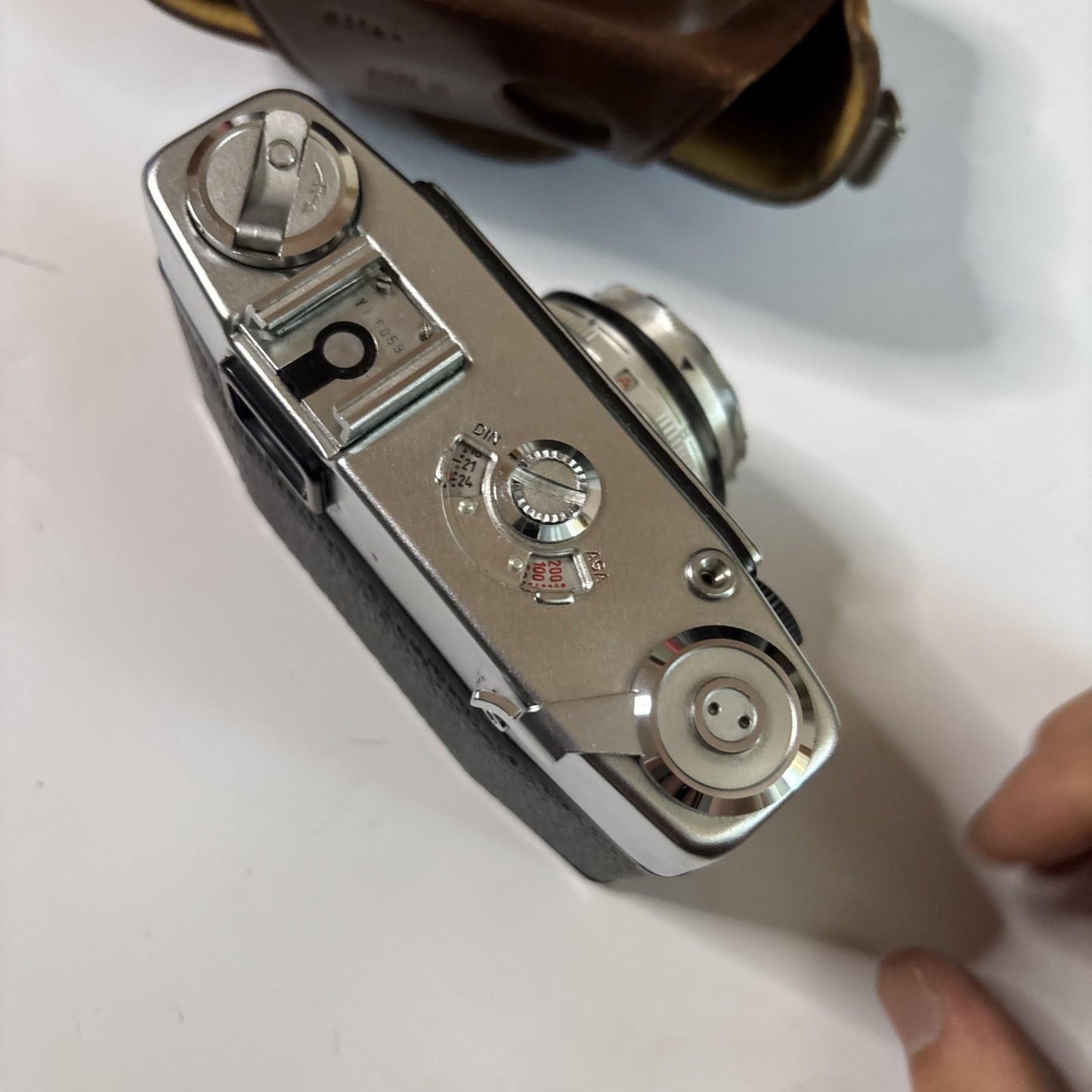 Agfa Color Angar 1:2.8/45 Film Camera And Case